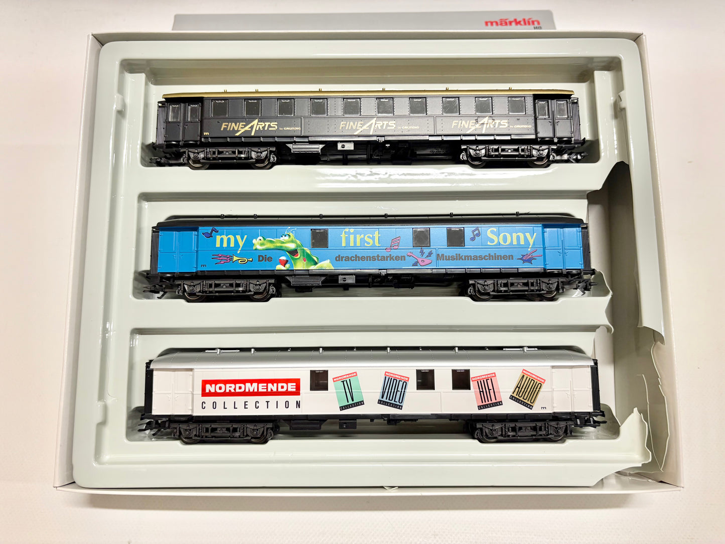 Märklin 84189 Wagen-Set TME Trans-Music-Express AC H0