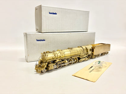 Tenshodo No. 137 Dampflok GN 4-8-4 "Northern" Class S-1 USA DC H0 Brass DEFEKT