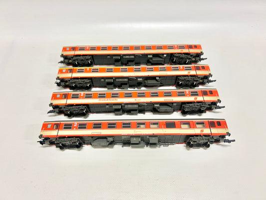 Roco 44486 4x ÖBB Personenwagen Konvolut H0