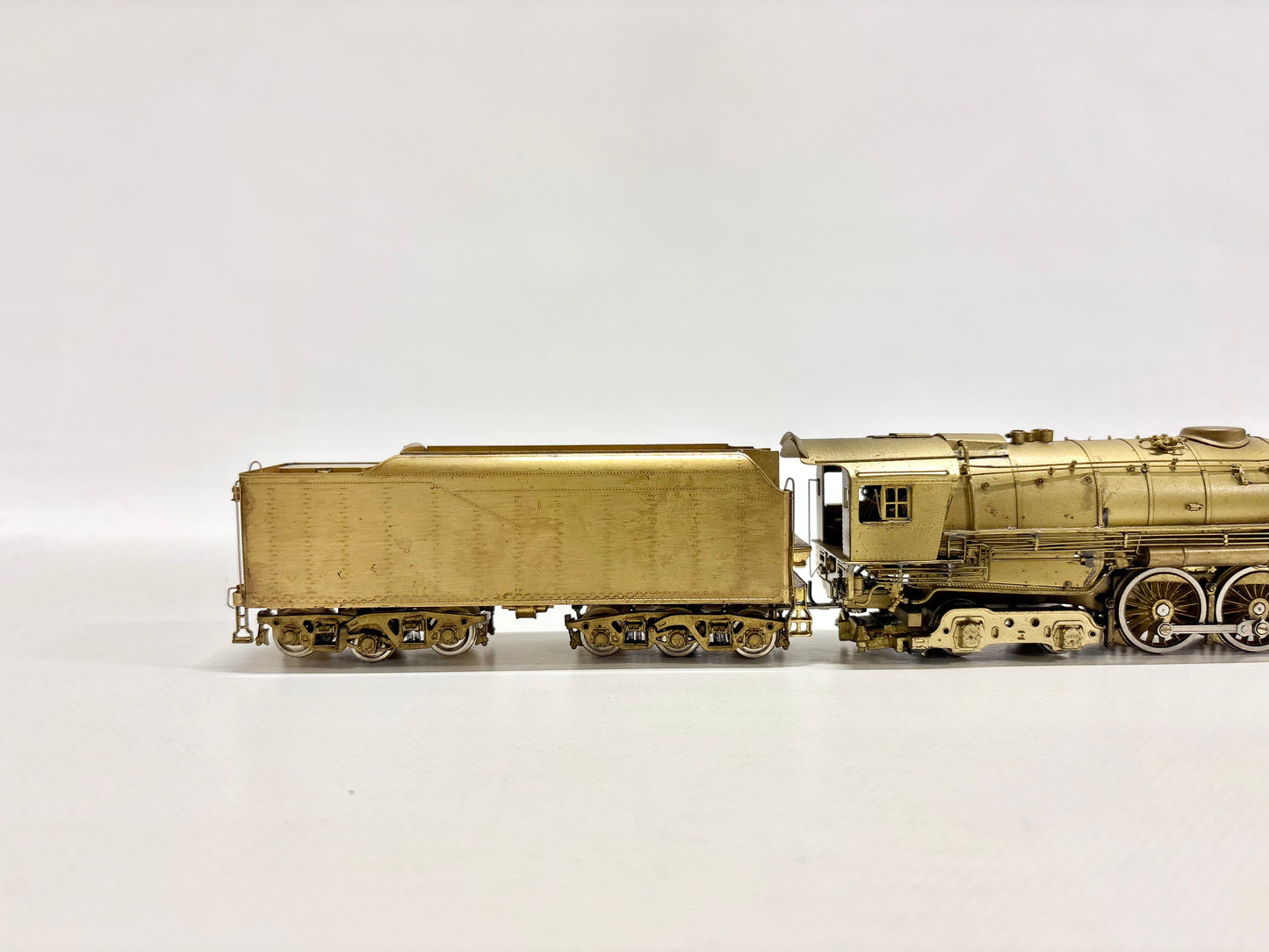 Tenshodo No. 137 Dampflok GN 4-8-4 "Northern" Class S-1 USA DC H0 Brass DEFEKT