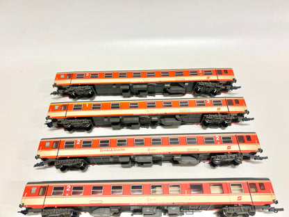 Roco 44486 4x ÖBB Personenwagen Konvolut H0