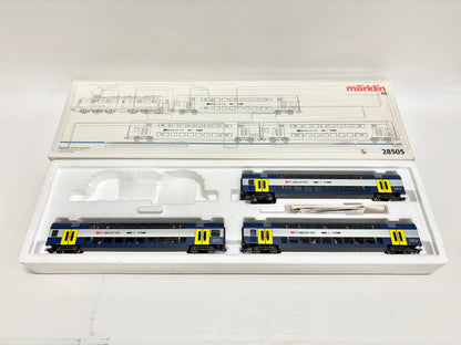 Märklin 28505 Wagen-Set *ohne Lok* Zürcher Nahverkehr SBB AC H0