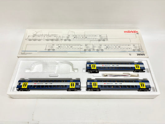 Märklin 28505 Wagen-Set *ohne Lok* Zürcher Nahverkehr SBB AC H0
