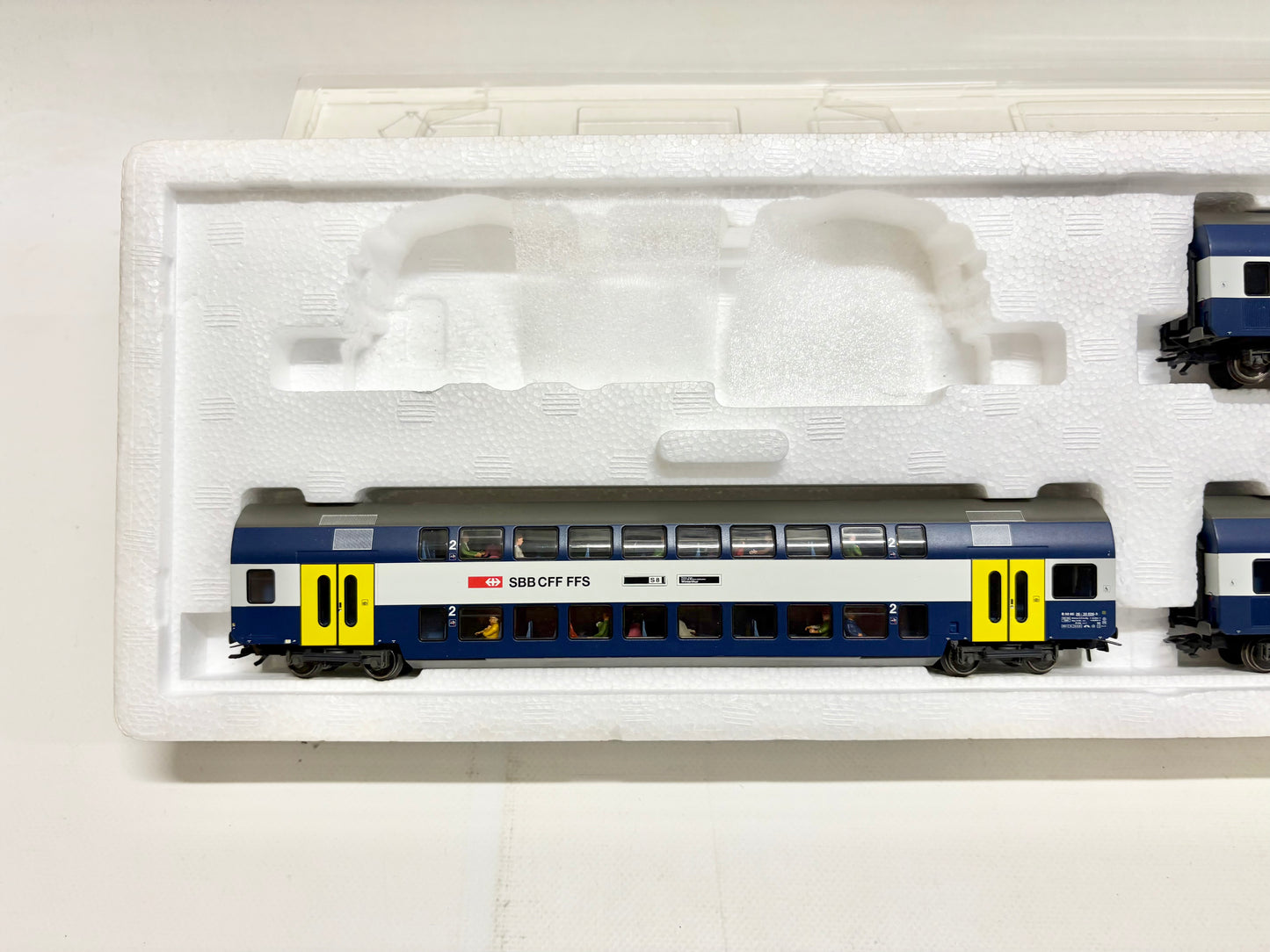 Märklin 28505 Wagen-Set *ohne Lok* Zürcher Nahverkehr SBB AC H0