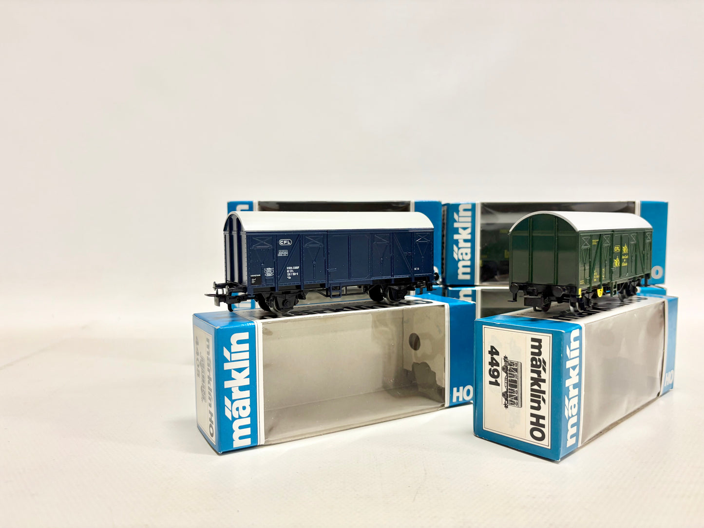 Märklin 8x 4405 4491 Wagen-Set gedeckt CFL AC H0