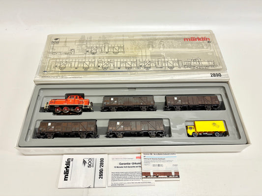 Märklin 2890 Zugpackung Güterzug der Deutschen Bundespost AC H0 BASTLER