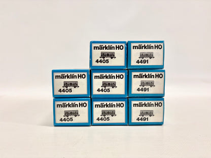 Märklin 8x 4405 4491 Wagen-Set gedeckt CFL AC H0