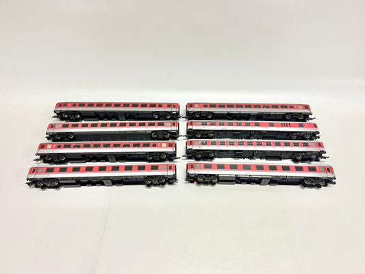 Roco 8x IC Personenwagen Schnellzug H0