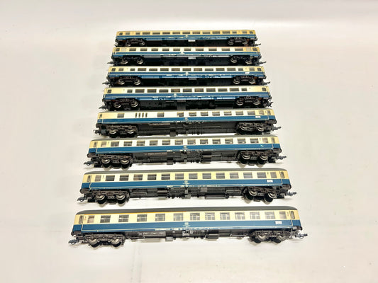 Roco 8x Personenwagen Schnellzug H0
