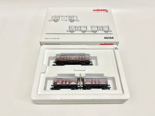 Märklin 46194 Wagen-Set "Hochofen-Kalk" Güterwagen DB AC H0