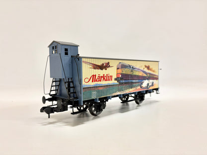 Märklin 58075 Güterwagen mit Bremserhaus Kühlwagen Spur 1