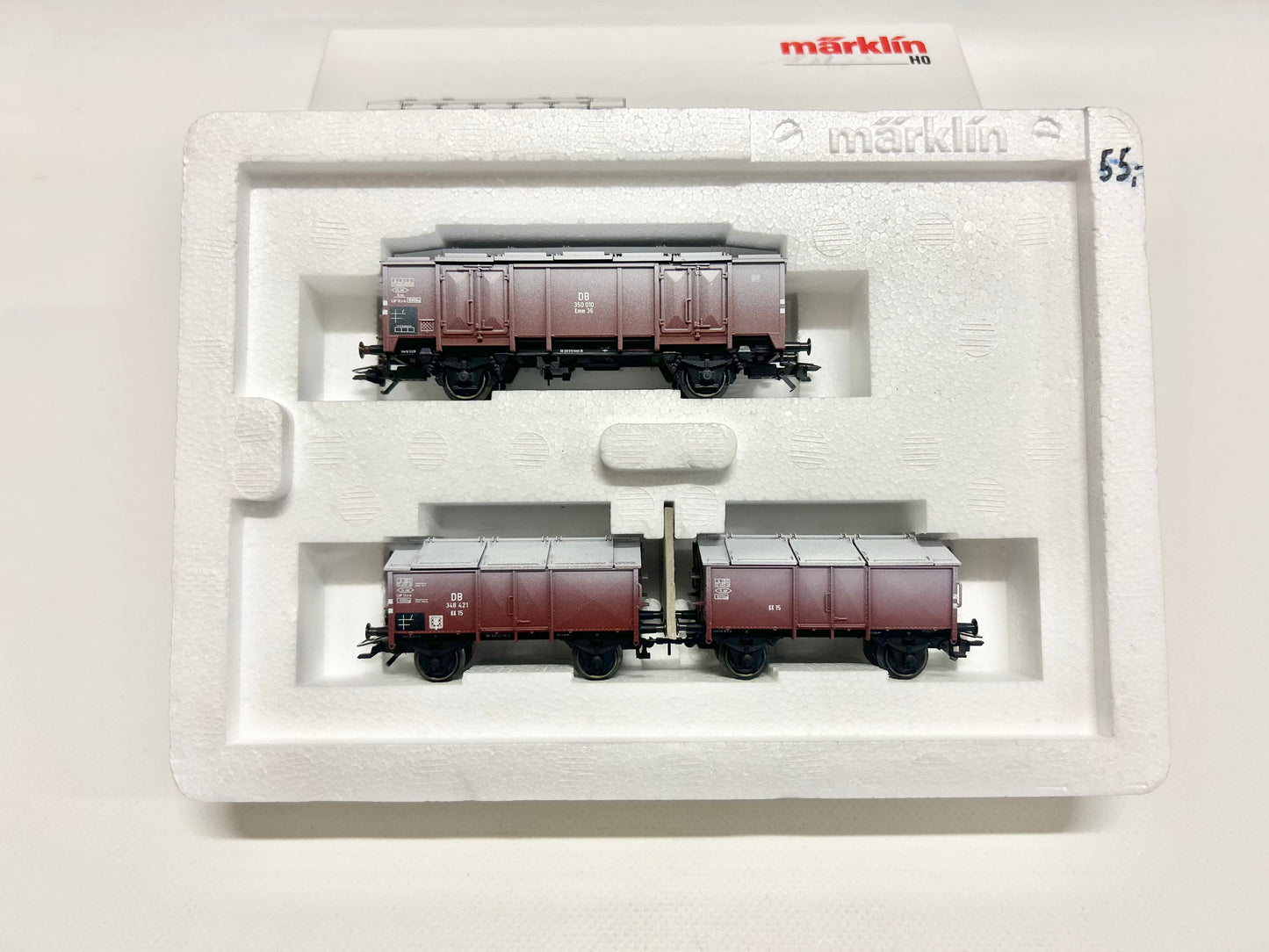 Märklin 46194 Wagen-Set "Hochofen-Kalk" Güterwagen DB AC H0