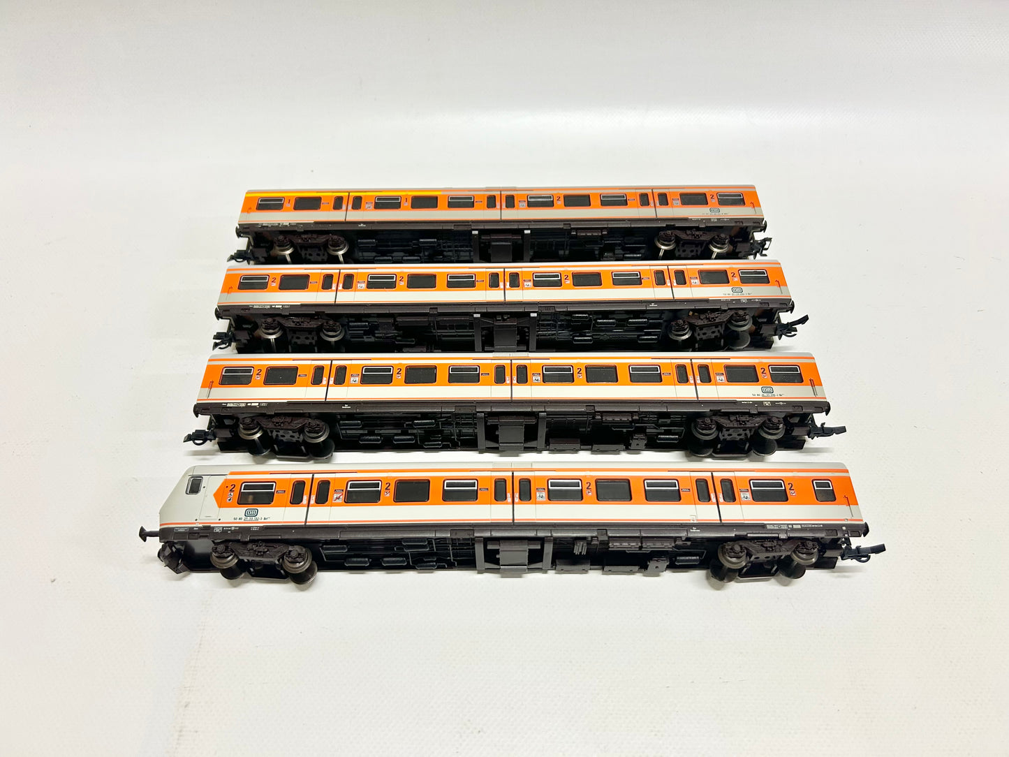 Roco 4x S-Bahn Personenwagen Nahverkehrswagen H0
