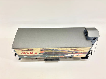 Märklin 58075 Güterwagen mit Bremserhaus Kühlwagen Spur 1