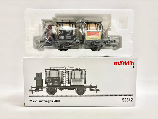 Märklin 58542 Museumswagen 2008 Weinfasswagen "Hengstenberg" Güterwagen DB Spur 1