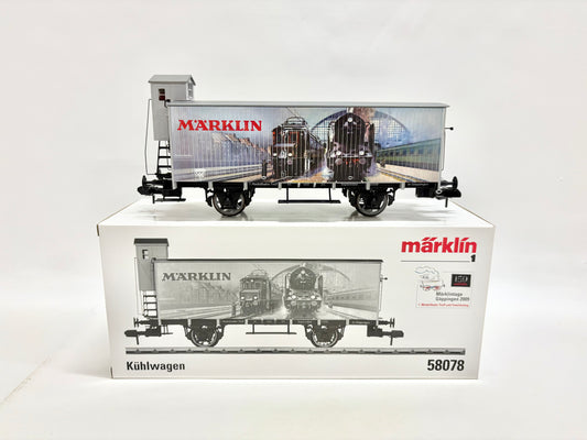 Märklin 58078 Kühlwagen mit Bremserhaus Spur 1