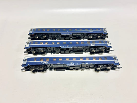 Roco 3x TEN Schlafwagen Personenwagen H0