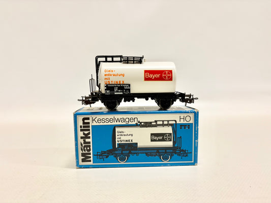 Märklin 4647 Güterwagen Kesselwagen "Gleisentkrautung mit USTINEX" DB AC H0