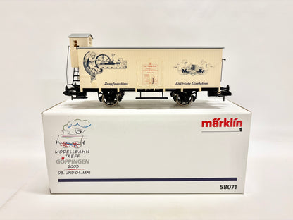 Märklin 58071 Gedeckter Güterwagen Sondermodell 2003 Spur 1
