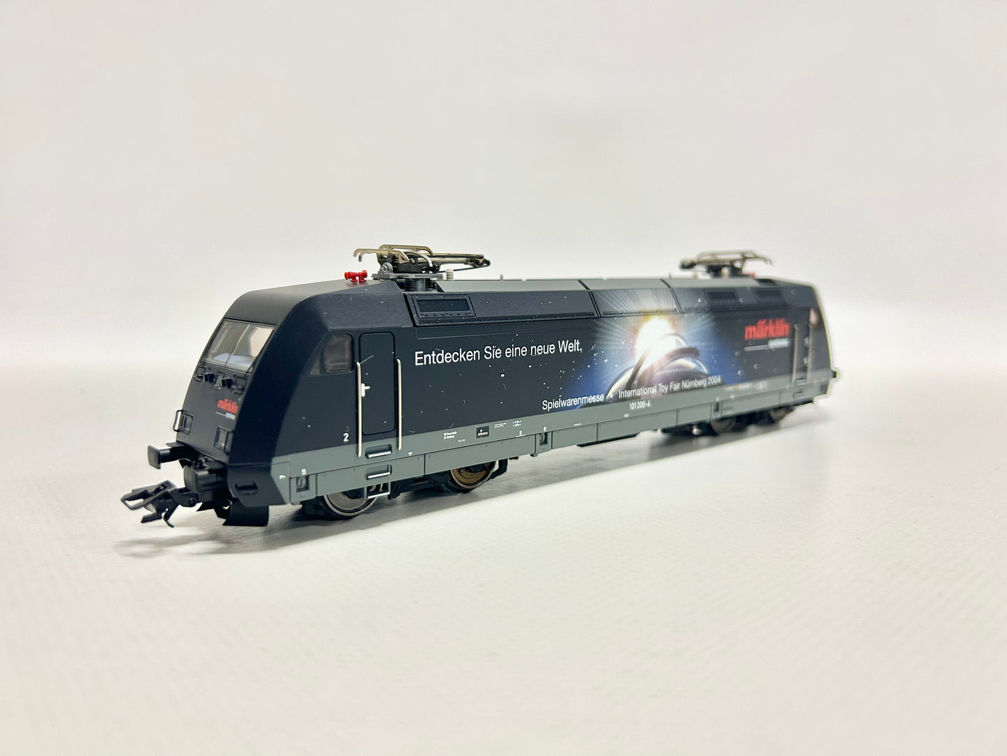 Märklin 37386 Digital E-Lok Br 101 200-4 "Spielwarenmesse Nürnberg 2004" DB AC H0