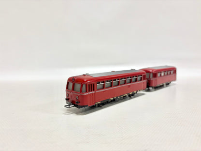 Märklin 3016 + 4018 Dieseltriebwagen Schienenbus DB AC H0
