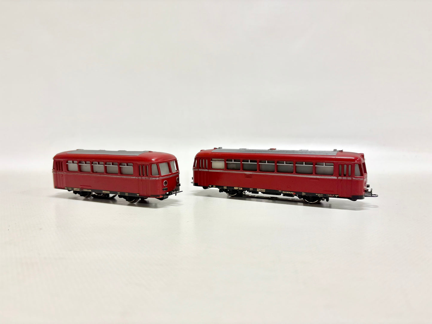 Märklin 3016 + 4018 Dieseltriebwagen Schienenbus DB AC H0