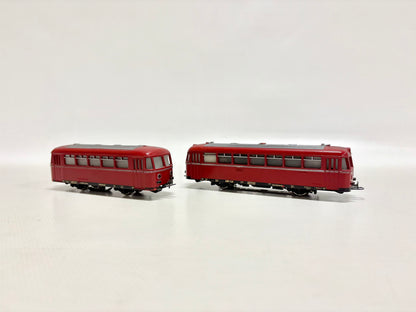 Märklin 3016 + 4018 Dieseltriebwagen Schienenbus DB AC H0