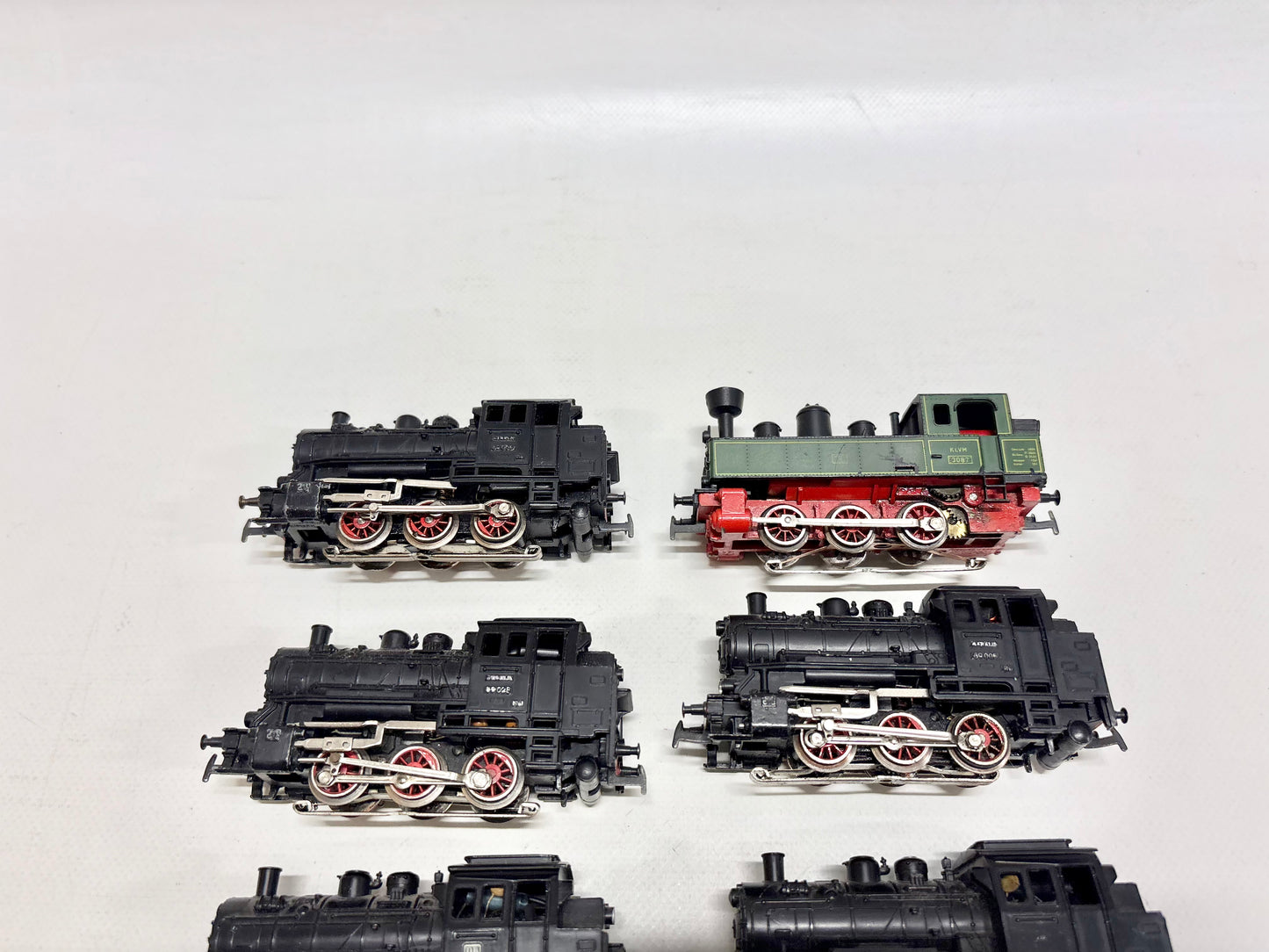 Märklin 3087 3000 6x Dampflokomotiven DB AC H0