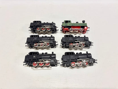 Märklin 3087 3000 6x Dampflokomotiven DB AC H0