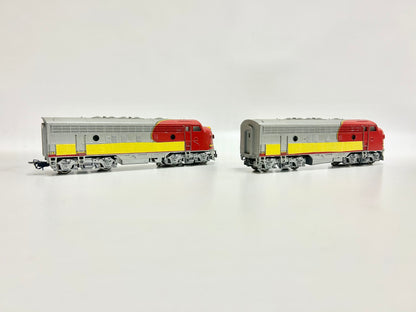 Märklin 3060 + 4060 USA Santa Fe F7 diesel locomotive H0 