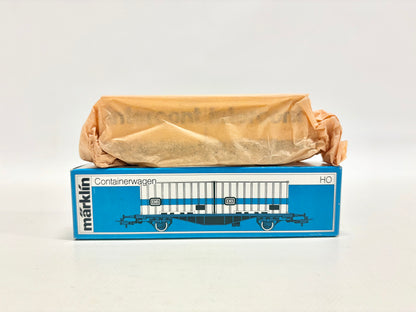 Märklin 4670 Güterwagen Containerwagen "intercont" *originalverpackt* DB AC H0