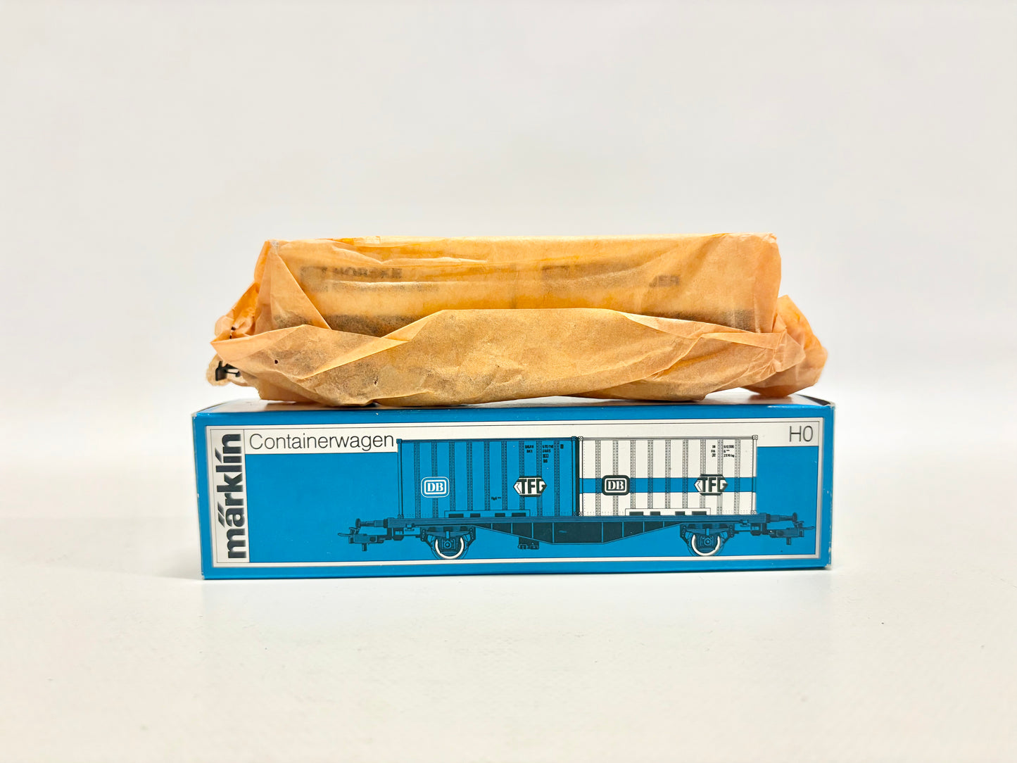 Märklin 4772 Güterwagen Containerwagen "Norske Godslinjer" *originalverpackt* NSB AC H0