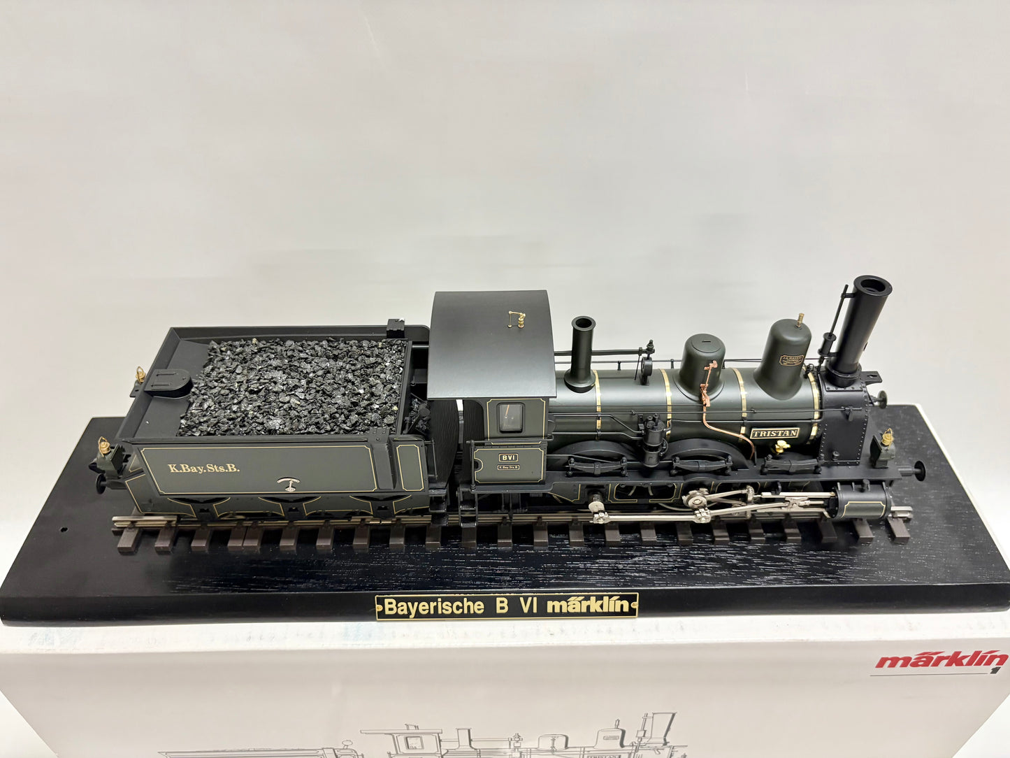 Märklin 55530 Digital Dampflok "Tristan" K.Bay.Sts.B Spur 1