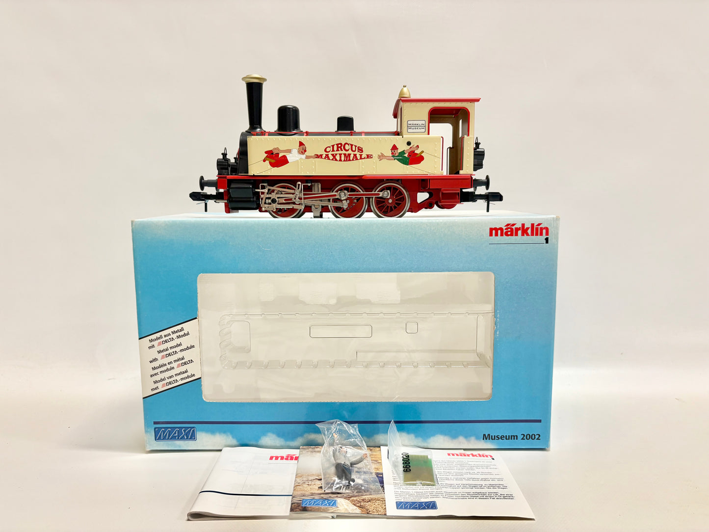 Märklin 54503 Digital Dampflok "Circus Maximale" Märklin Museum 2002 Spur 1