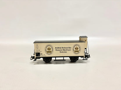 Märklin SoMo "Gräflich Bodmansche Brauerei Espasingen-Bodensee" Gedeckter Güterwagen DR AC H0