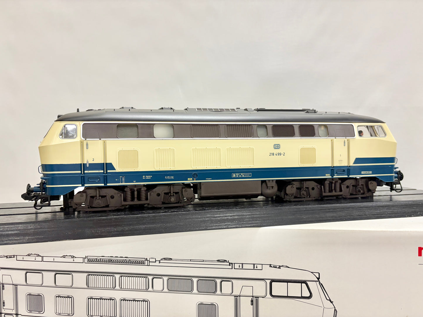 Märklin 55712 Digital Diesellok Br 218 499-2 DB Spur 1