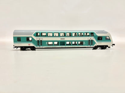 Märklin 43583 & 43581 Doppelstockpersonenwagen DB AC H0