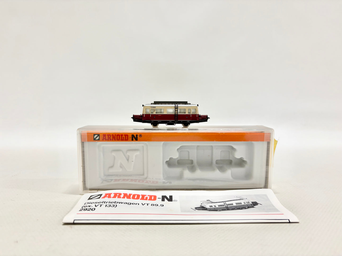 Arnold 2920 Dieseltriebwagen "Schweineschnäutzchen" DB Spur N