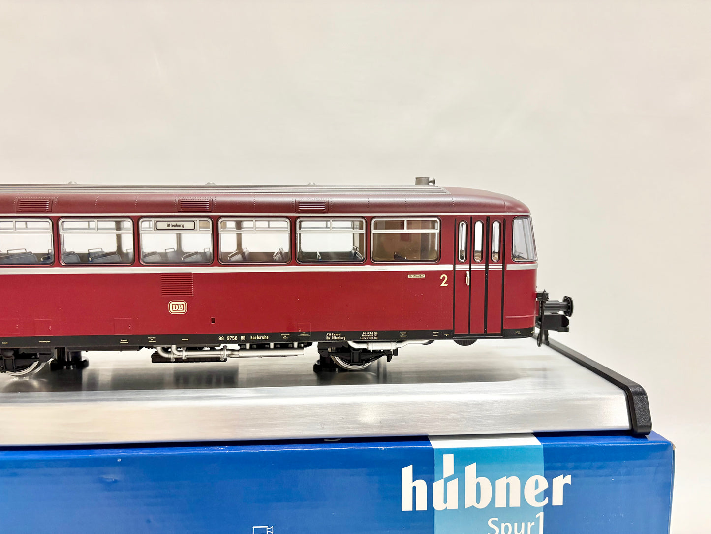 Hübner 3008 Digital + Sound Dieseltriebwagen VT 98 Schienenbus DB Spur 1