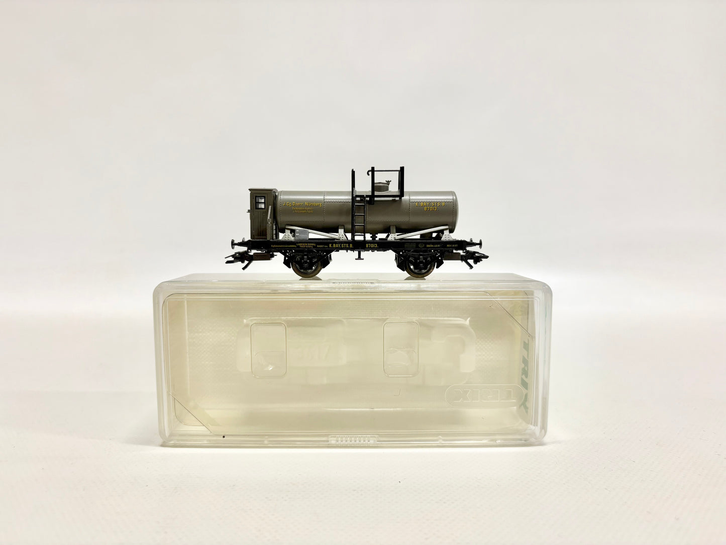 Trix 24308 Kesselwagen Güterwagen K.Bay.Sts.B DC H0