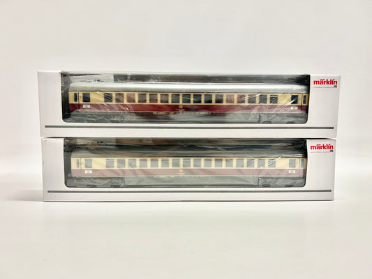 Märklin 2x 43865 Personenwagen TEE Großraumwagen DB AC H0