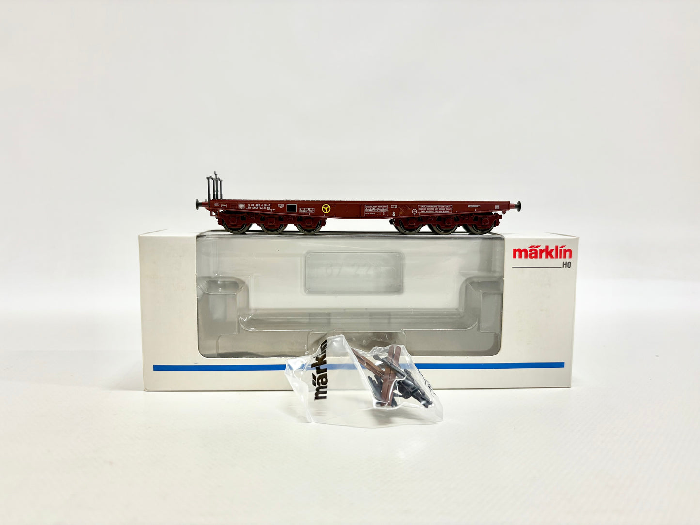 Märklin 4869 Schwerlastwagen Güterwagen SNCF AC H0