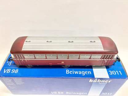 Märklin 3011 Schienenbus-Beiwagen VB 98 DB Spur 1