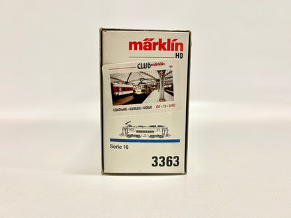 Märklin 3363 E-Lok Serie 1606 SoMo CLUB Cologne-Keulen-Köln SNCB AC H0