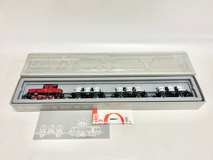 Märklin 2874 Zugpackung E 63 mit 3 Kesselwagen Güterzug DB AC H0
