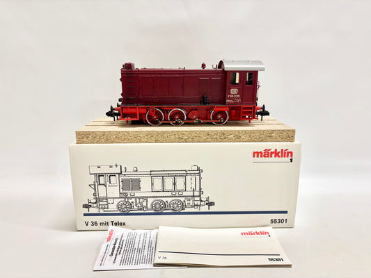 Märklin 55031 Digital Diesellok V36 235 mit Telexkupplung DB Spur 1