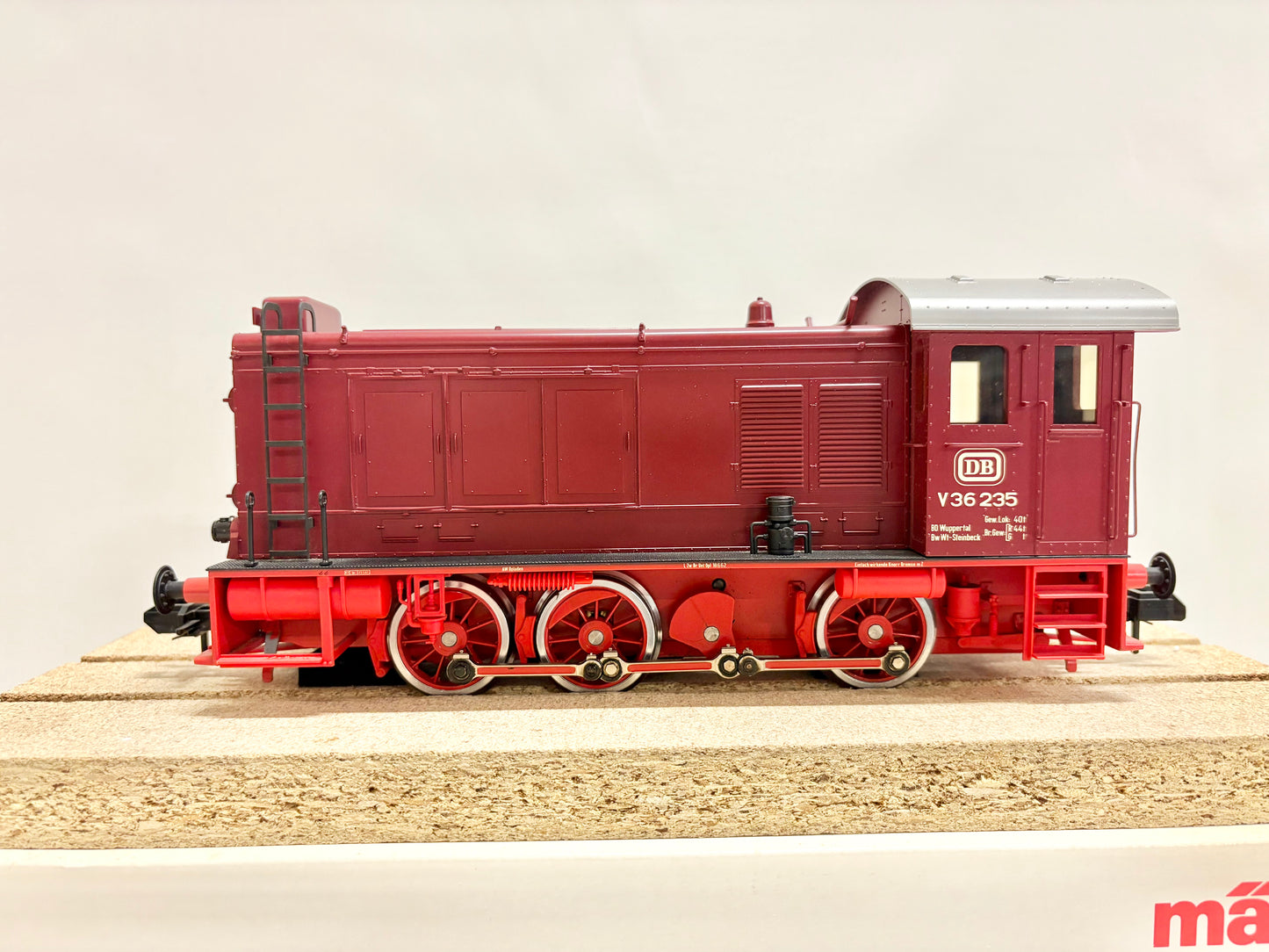Märklin 55031 Digital Diesellok V36 235 mit Telexkupplung DB Spur 1