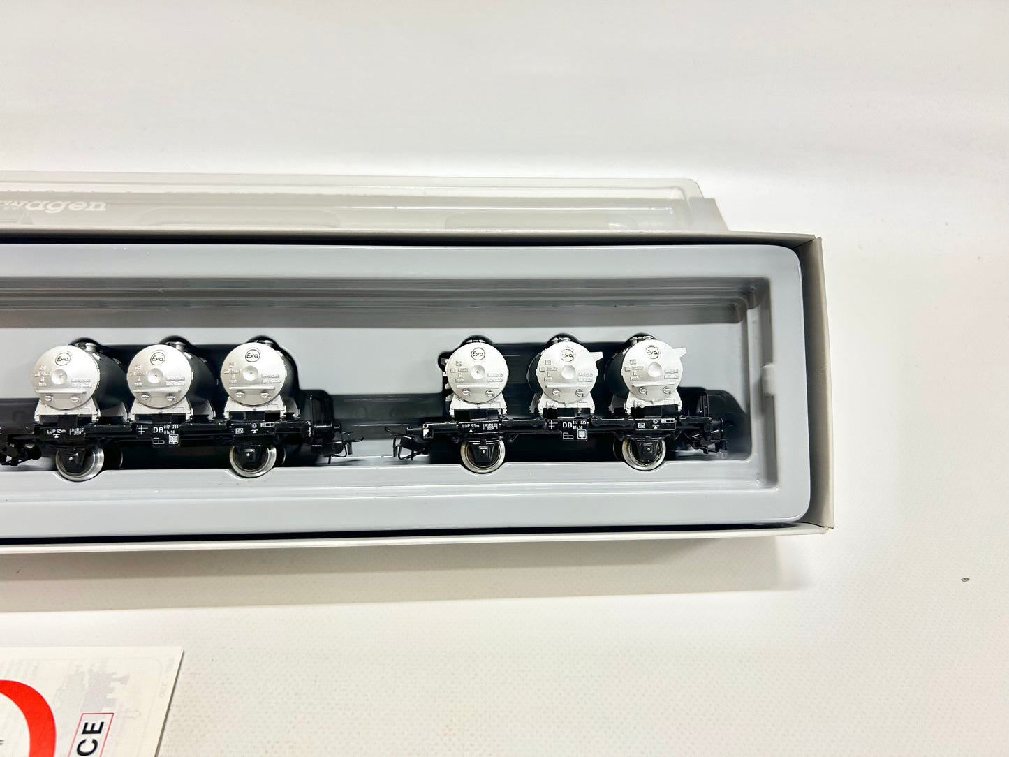 Märklin 2874 Zugpackung E 63 mit 3 Kesselwagen Güterzug DB AC H0