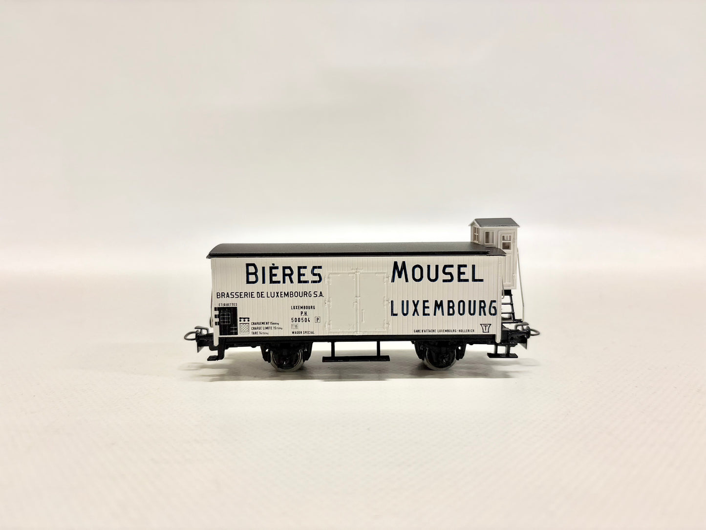 Märklin 62853 SoMo "Bieres Mousel Luxembourg" Gedeckter Güterwagen AC H0
