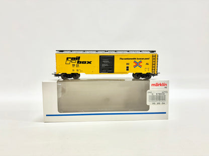 Märklin 4773 USA Box-Car Rail-Box AC H0